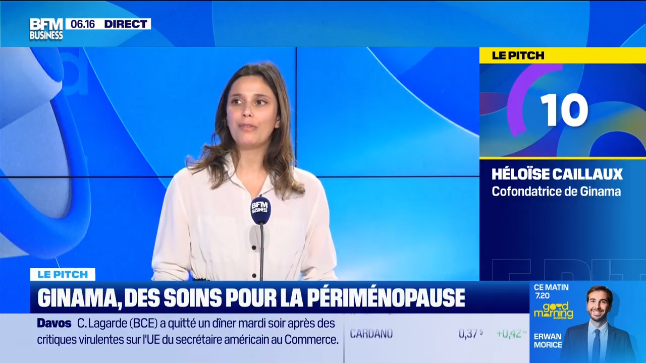 Ginama, des soins pour la périménopause