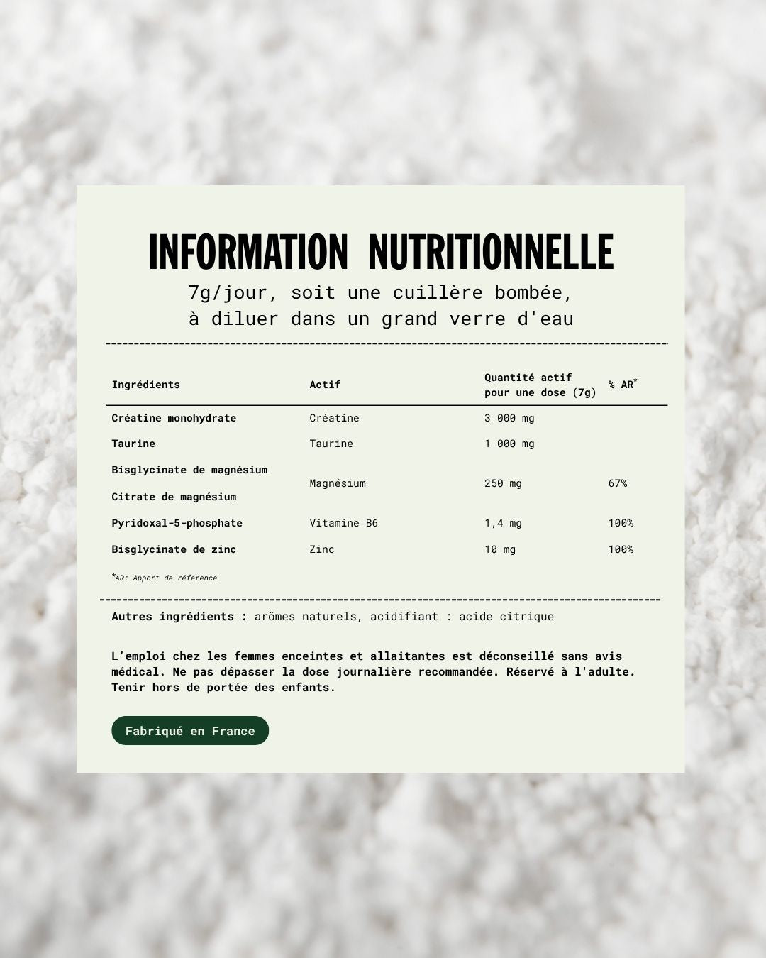 [PREVENTE] Créatine+ mind
